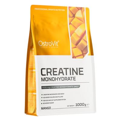 Креатин моногидрат OSTROVIT (Островіт) Creatine Monohydrate порошок зі смаком манго 1000 г