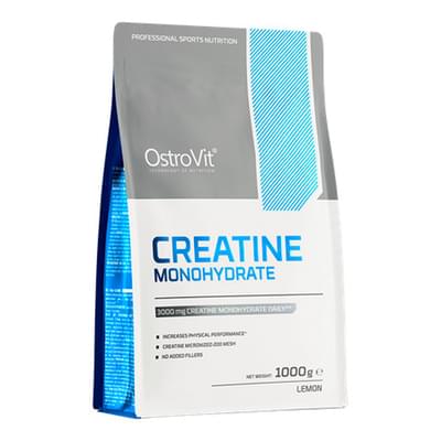 Креатин моногидрат OSTROVIT (Островіт) Creatine Monohydrate порошок зі смаком лимону 1000 г