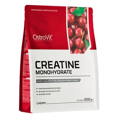 Креатин моногидрат OSTROVIT (Островіт) Creatine Monohydrate порошок зі смаком вишні 500 г