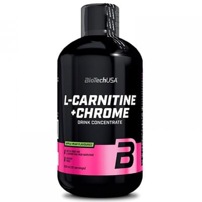 Карнитин + Хром BiotechUSA L-Carnitine + Chrome concentrate Orange 500 мл
