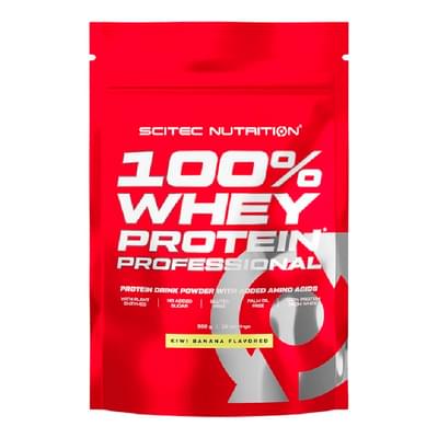 Протеин SCITEC (Скайтек) Nutrition Whey Protein Prof. порошок со вкусом киви и банана 500 г