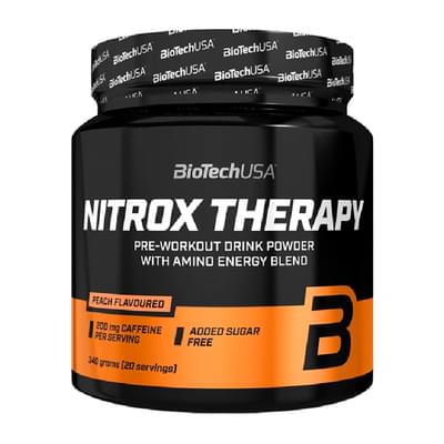 Передтреник BiotechUSA Nitrox Therapy Peach порошок 340 г