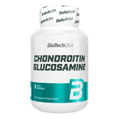 Для суглобів та зв'язок BiotechUSA Chondroitin & Glucosamine капсули №60