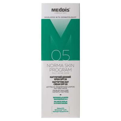 Крем для обличчя Meddis Norma Skin Program SPF 20 матуючий 30 мл