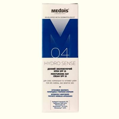 Крем для обличчя Meddis Hydrosense SPF 15 зволожуючий денний 30 мл