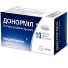Донорміл таблетки по 15 мг №10 (туба)