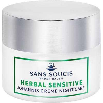 Крем для обличчя Sans Soucis Herbal Sensitive для чутливої та сухої шкіри нічний 50 мл