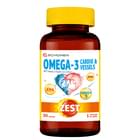 Купить Зест Omega-3 Cardio & Vessels капсулы №30 Зест Omega-3 Cardio & Vessels капсулы №30