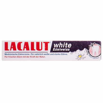 Зубная паста Lacalut Вайт Эдельвейс 75 мл