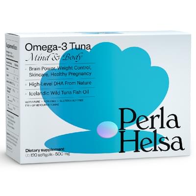 Perla Helsa Омега-3 з тунця з DHA-формулою капсули №120