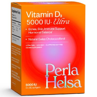Perla Helsa Вітамін D3 капсули по 5000 МО №60