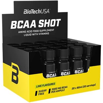 Амінокислота BiotechUSA ВССА Zero Shot по 60 мл №20