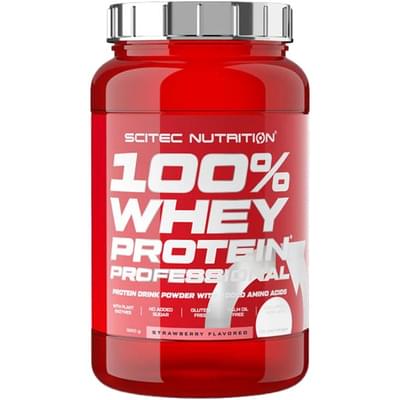 Протеїн Scitec Nutrition Whey Protein Prof. зі смаком полуниці порошок 920 г