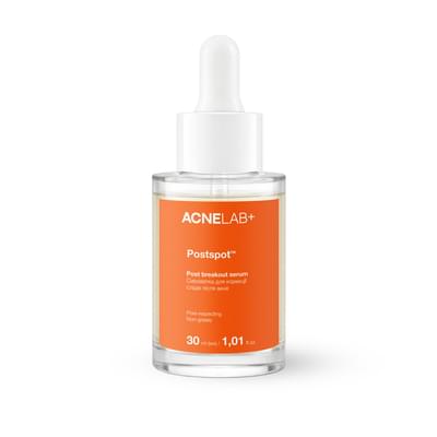 Сироватка для обличчя Acnelab+ Postspot Post Breakout Serum для корекції слідів після акне 30 мл