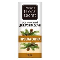 Засіб ароматичний для лазні та сауни Flora Secret Гірська сосна 10 мл