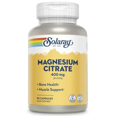 Solaray Цитрат магнію Magnesium Citrate капсули №90