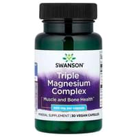 Купити Swanson Магній потрійний комплекс Triple Magnesium Complex капсули 400 мг №30 Swanson Магній потрійний комплекс Triple Magnesium Complex капсули 400 мг №30