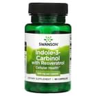 Swanson Индол-3-карбинол с ресвератролом Indole-3-Carbinol with Resveratrol капсулы по 200 мг №60