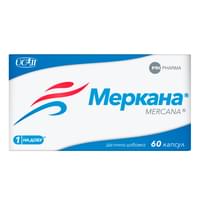 Купить Меркана капсулы №60 (флакон) Меркана капсулы №60 (флакон)