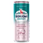 Вода минеральная Боржоми Аромати безалкогольный напиток с ароматом вишни и граната банка 330 мл