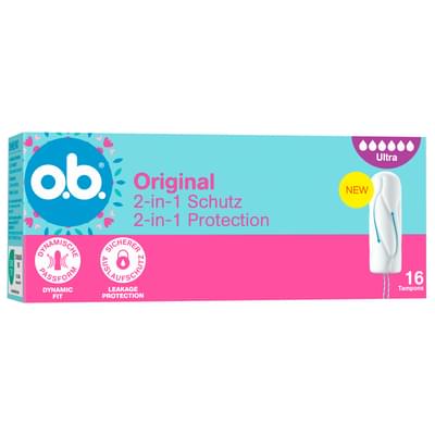 Тампони гігієнічні O.B. Original Ultra 16 шт.