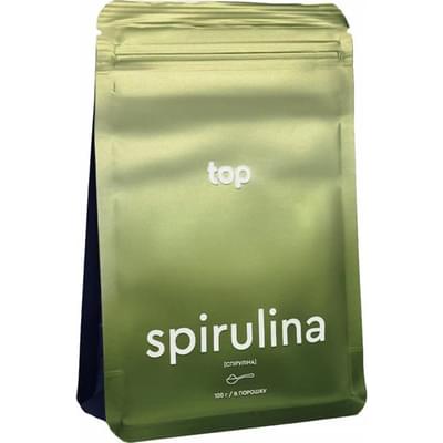 Спирулина Spirulina Top порошок по 100 г (пакет)