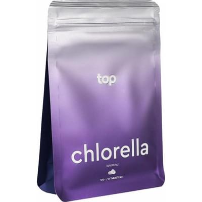 Хлорелла Chlorella Top таблетки по 100 г №400 (пакет)