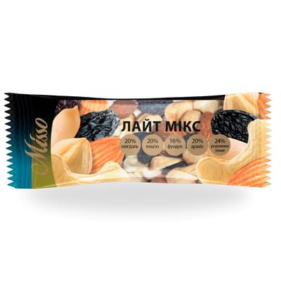Ассорти фруктово-ореховое MISSO (Миссо) Лайт Микс 40 г