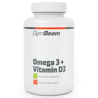 Купити Омега 3 + Вітамін D3 GYMBEAM (Джимбім) дієтична добавка капсули банка 90 шт Омега 3 + Вітамін D3 GYMBEAM (Джимбім) дієтична добавка капсули банка 90 шт