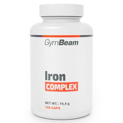 Комплекс заліза GYMBEAM (Джимбім) дієтична добавка капсули банка 120 шт