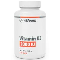 Купити Вітамін D3 GYMBEAM (Джимбім) дієтична добавка капсули по 2000 МО банка 120 шт Вітамін D3 GYMBEAM (Джимбім) дієтична добавка капсули по 2000 МО банка 120 шт