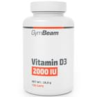 Вітамін D3 GYMBEAM (Джимбім) дієтична добавка капсули по 2000 МО банка 120 шт