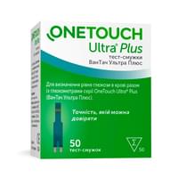 Тест-полоски для глюкометра One Touch Ultra Plus 50 шт.