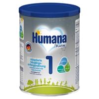 Суміш суха молочна Humana 1 Platin з пребіотиками галактоолігосахаридами (ГОС) LC PUFA 0-6 місяців 300 г
