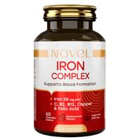 Купить Novel Iron Complex Железо Комплекс таблетки жев. №60 Novel Iron Complex Железо Комплекс таблетки жев. №60