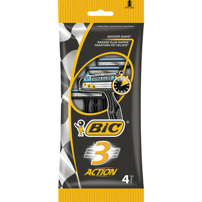 Бритва BIC 3 Action 4 шт.