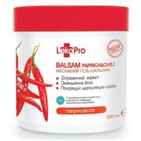 Купити Гель-бальзам масажний Lekopro Паприка&Чилі 500 мл Гель-бальзам масажний Lekopro Паприка&Чилі 500 мл