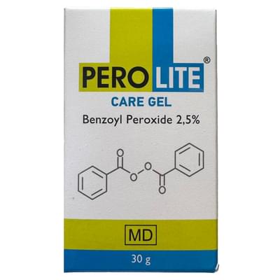 Гель для обличчя Perolite Care 2,5% догляд за шкірою, схильною до акне 30 г