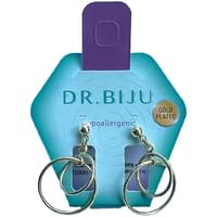 Купить Серьги Dr.Biju Дуо Ринг 18 мм Золото пара Серьги Dr.Biju Дуо Ринг 18 мм Золото пара