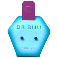 Серьги Dr.Biju Сириус 3,3 мм Сапфир пара