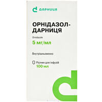 Орнидазол-Дарница раствор д/инф. 5 мг/мл по 100 мл (флакон)