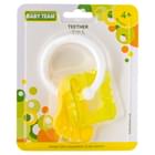 Купить Прорезыватель детский BABY TEAM (Беби Тим) артикул 4025 2 в 1 с 4-х месяцев 1 шт Прорезыватель детский BABY TEAM (Беби Тим) артикул 4025 2 в 1 с 4-х месяцев 1 шт