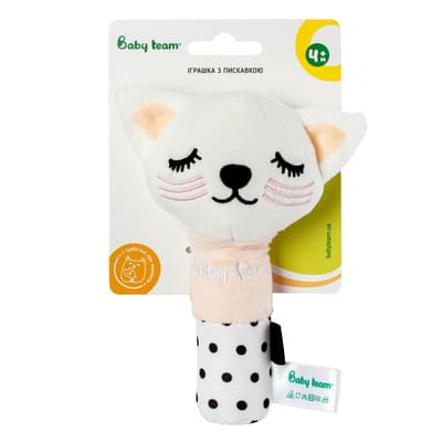 Игрушка детская BABY TEAM (Беби Тим) артикул 8508 с пищалкой в ассортименте