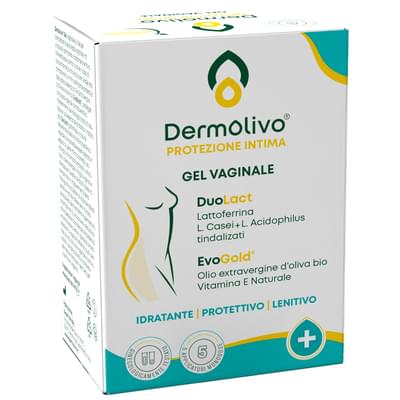Гель вагінальний Dermolivo для інтимного захисту у флаконах по 3 мл 5 шт.