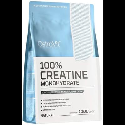 Креатин моногидрат OSTROVIT (Островіт) Creatine Monohydrate порошок натуральний смак 1000 г