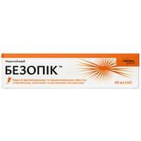 Купити Безопік Solution Pharm крем з зволожуючим та відновлювальним ефектом з пантенолом, колагеном та рослинними екстрактами по 40 мл (туба) Безопік Solution Pharm крем з зволожуючим та відновлювальним ефектом з пантенолом, колагеном та рослинними екстрактами по 40 мл (туба)