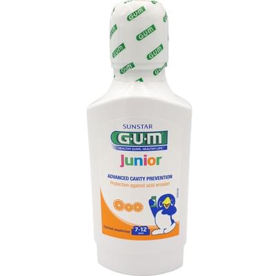 Ополаскиватель для полости рта GUM Junior для детей с 7 до 12 лет 300 мл