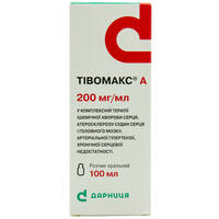 Тівомакс А розчин орал. 200 мг/мл по 100 мл (флакон)