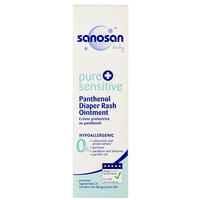 Крем детский Sanosan Pure & Sensitive от попрелостей с пантенолом гипоаллергенный 100 мл