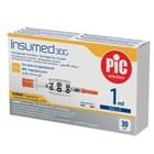 Шприц инсулиновый Insumed с иглой 30G 1 мл 30 шт